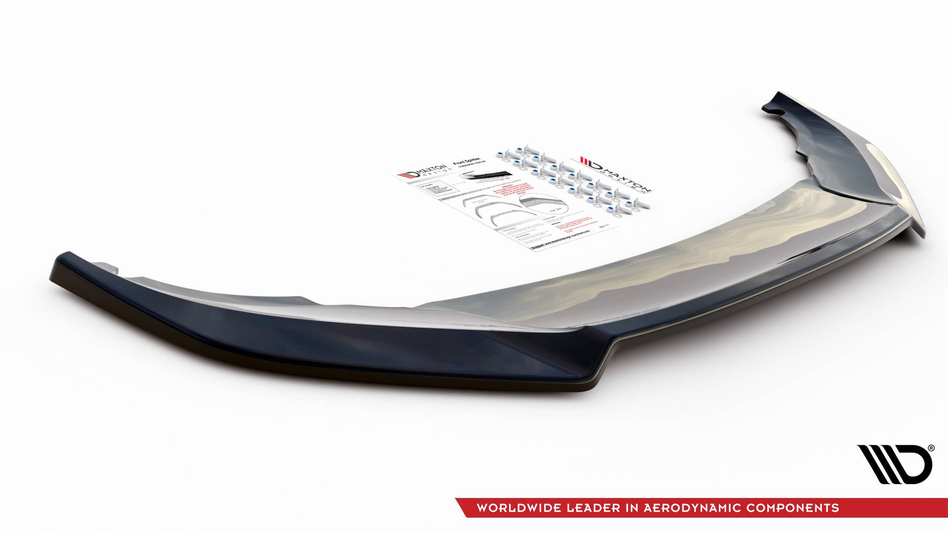 Maxton Design Front Ansatz V.3 für Cupra Formentor schwarz Hochglanz
