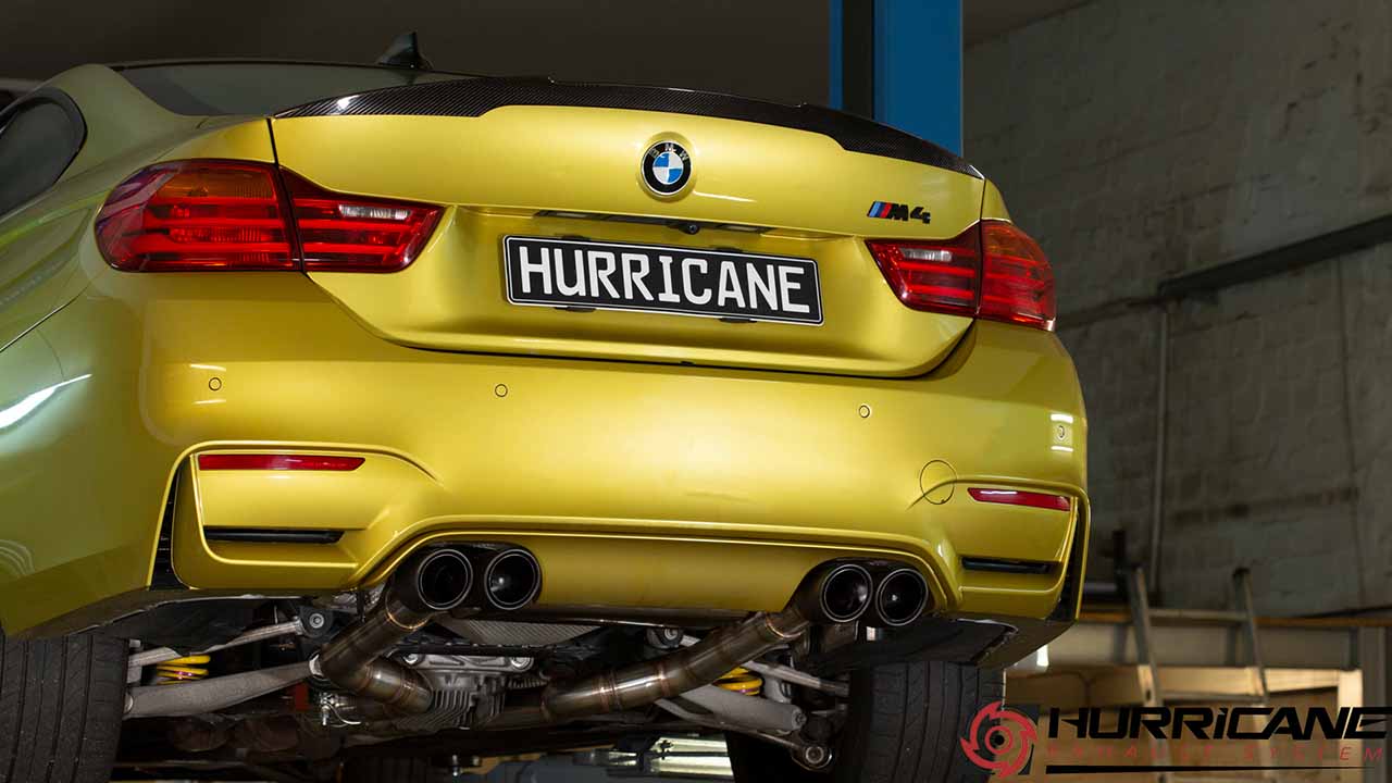 Hurricane 2,76" Auspuffanlage für BMW M4 F82 431PS