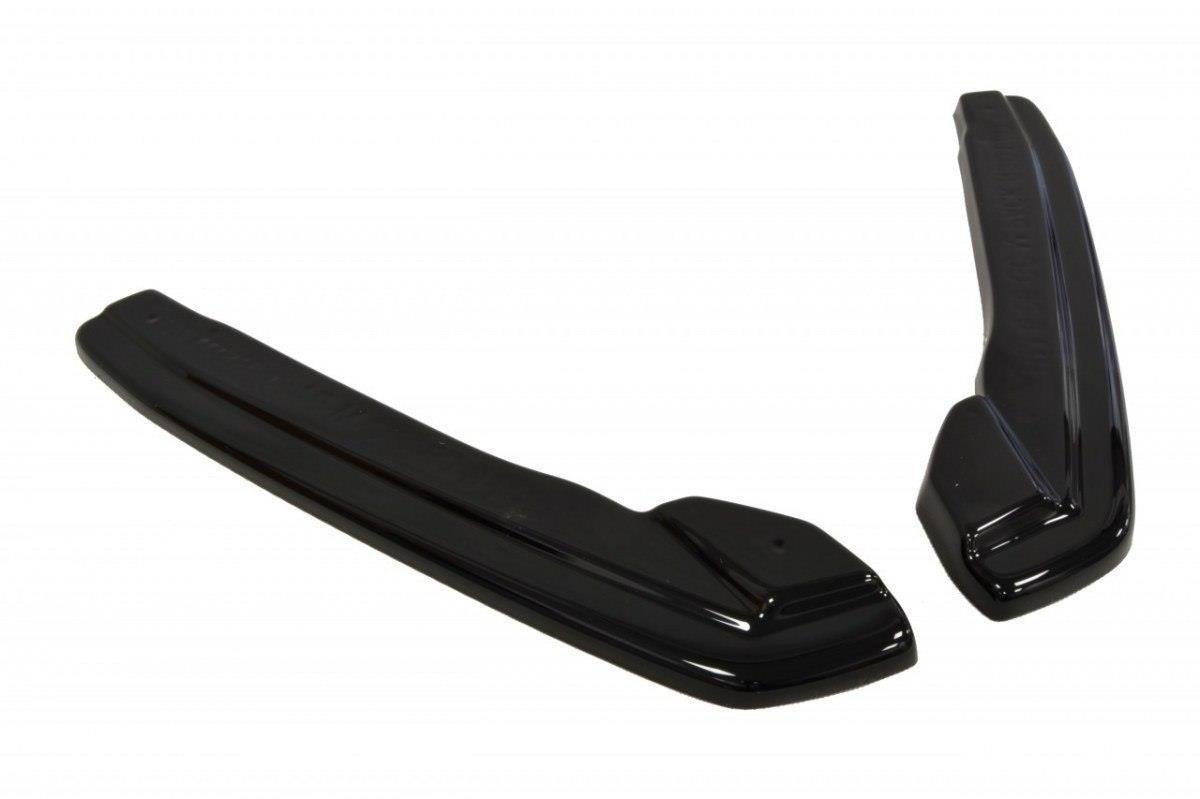 Maxton Design Heck Ansatz Flaps Diffusor für BMW 6er Gran Coupé M Paket schwarz Hochglanz