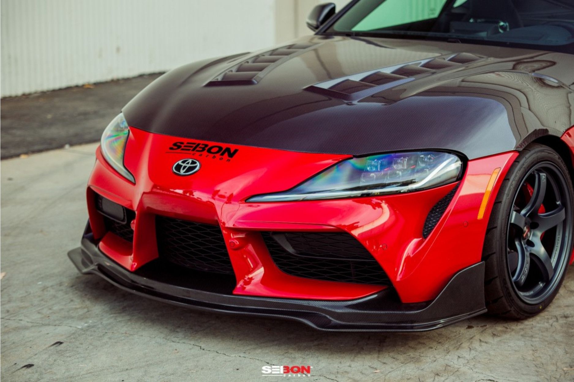 Seibon Carbon Style MB Frontlippe für Toyota Supra MK5