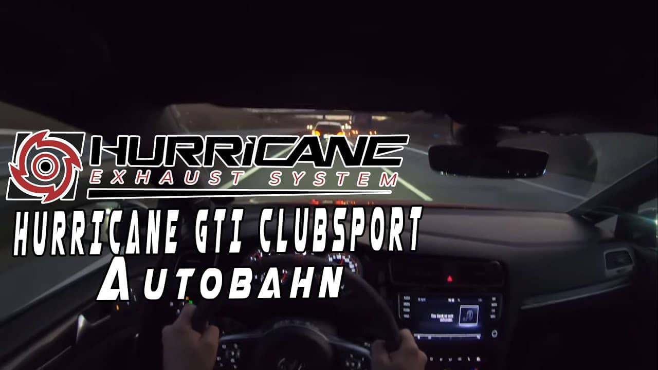 Hurricane 3,5" Auspuffanlage für VW Golf GTI 7 Clubsport V3 Hurricane 3,5" Auspuffanlage für VW Golf GTI 7 Clubsport V3