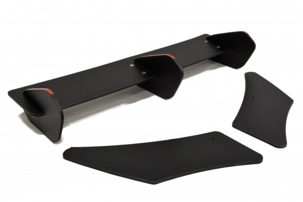 Maxton Design VW GOLF 7 R HATCHBACK Diffusor Heck Ansatz für Heckschürze für & Heck Ansatz Flaps Diffusor