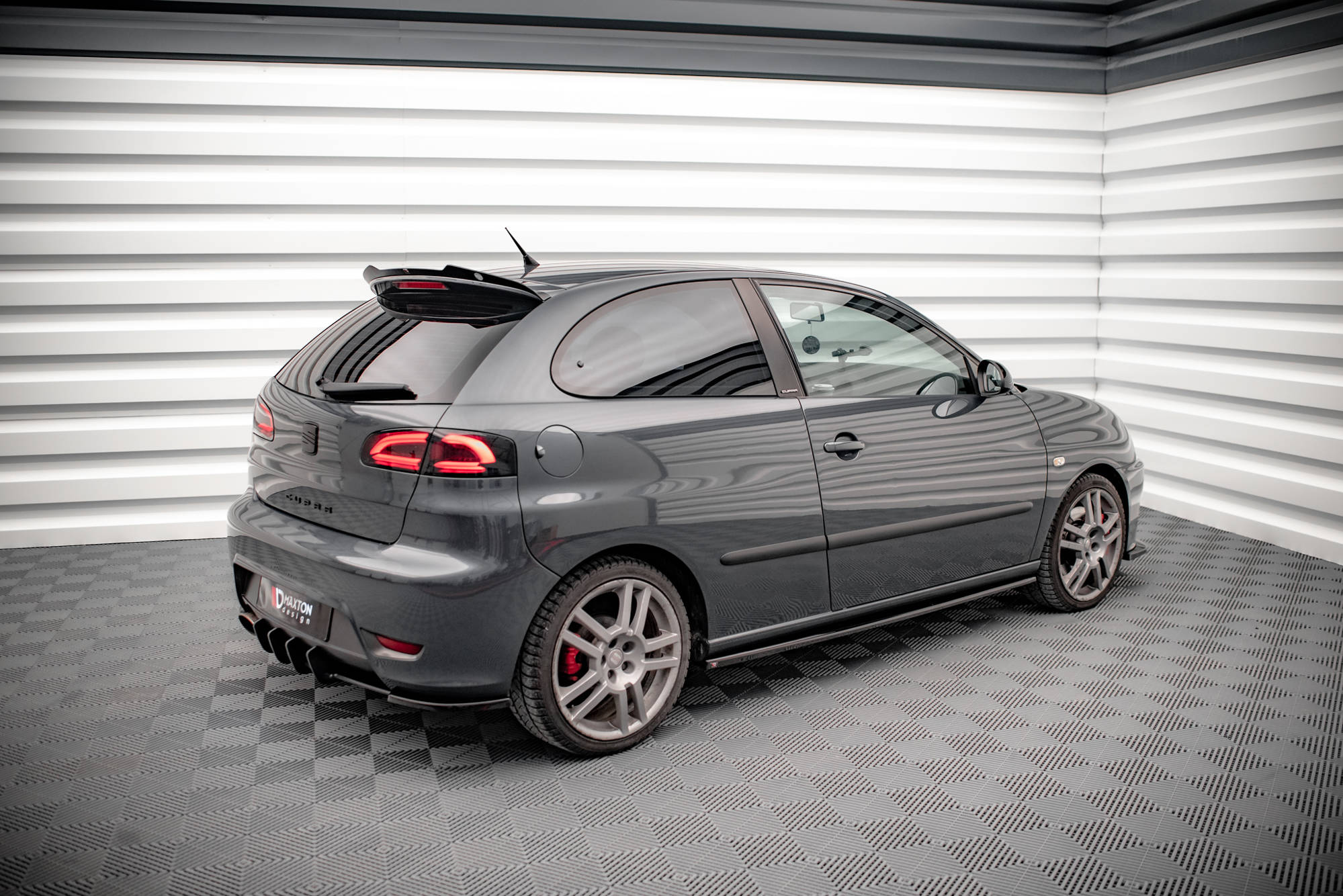 Maxton Design Seitenschweller Ansatz für Seat Ibiza Cupra Mk3 schwarz Hochglanz