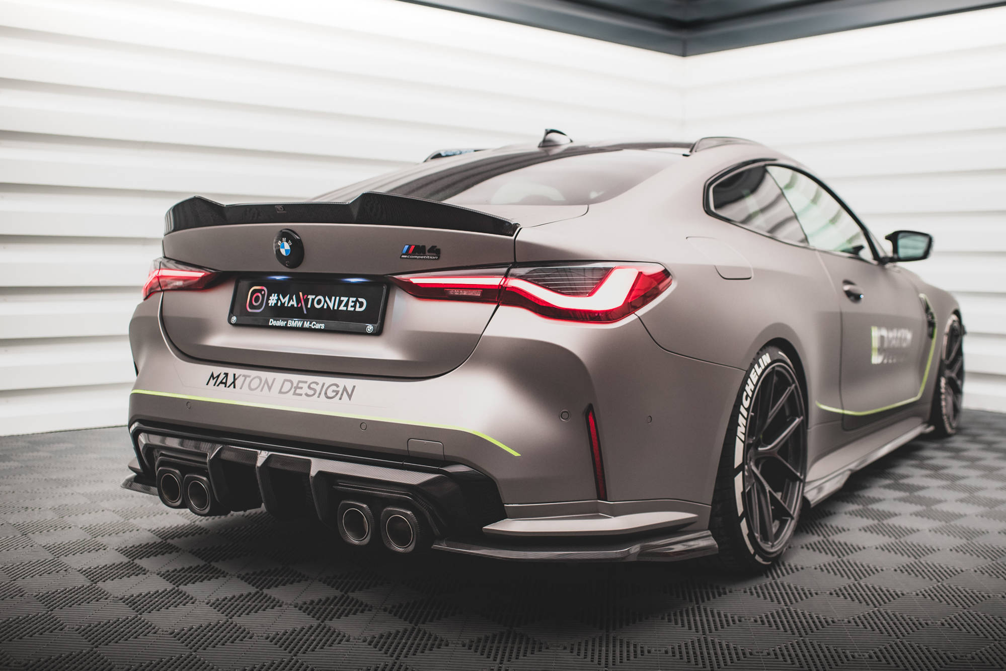 Maxton Design Carbon Fiber Heckklappenspoiler BMW M4 G82