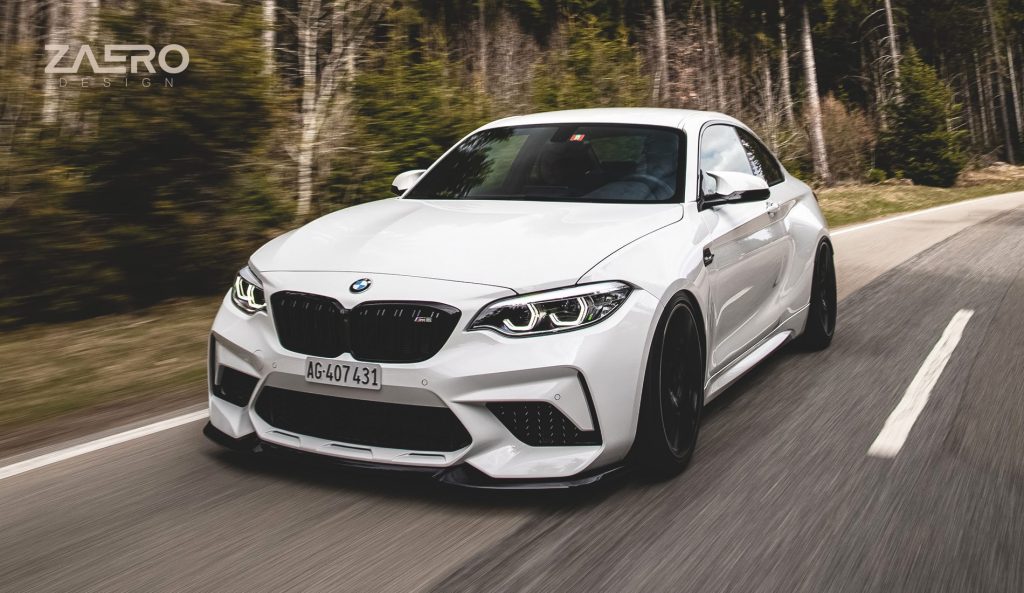 Zaero Design EVO-S FRONTSPOILER FÜR BMW M2 F87 COMPETITION