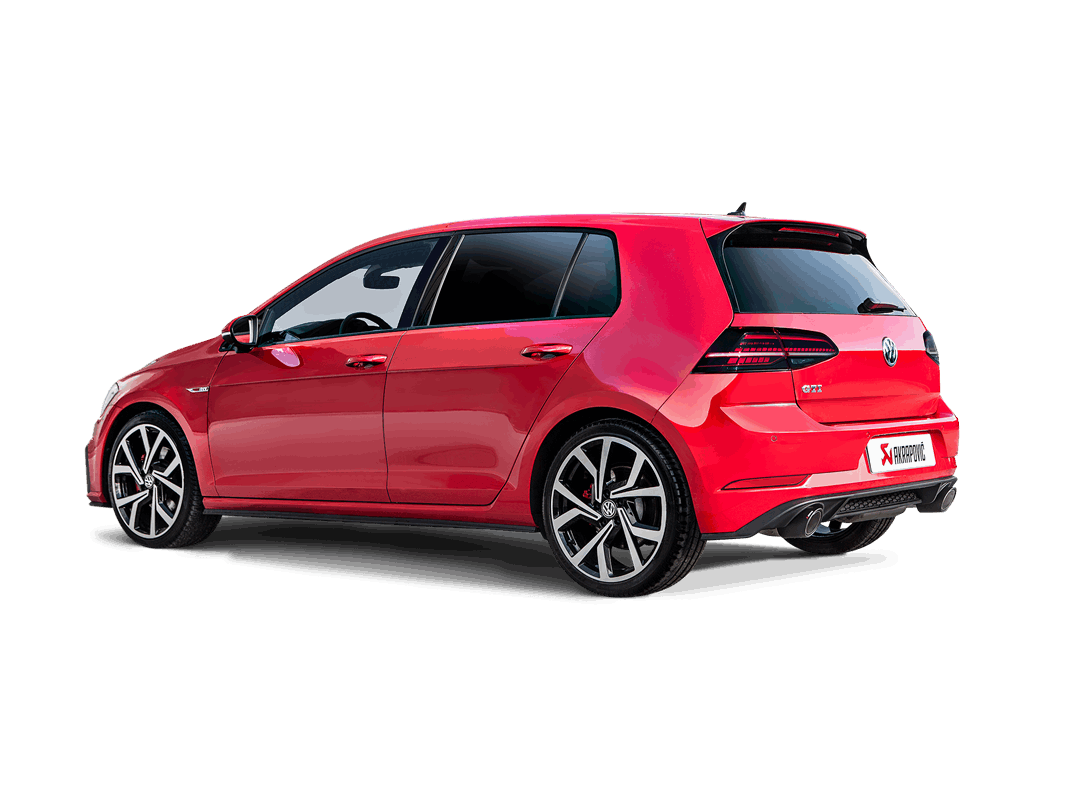 Akrapovic Slip-On Line (Titan) für Volkswagen Golf (VII) GTI FL (169 kW) 2019