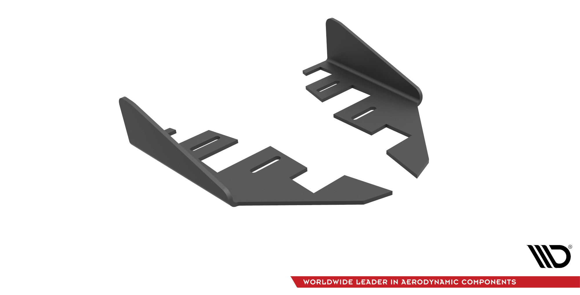 Maxton Design Hintere Seiten Flaps für Audi S3 Sportback 8V Facelift schwarz Hochglanz