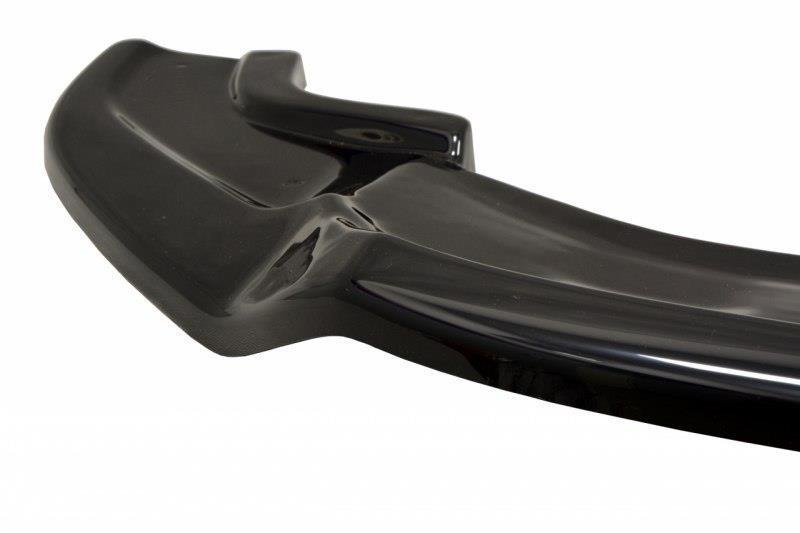 Maxton Design Front Ansatz V.3 für VW Golf 7 R / R-Line Facelift schwarz Hochglanz