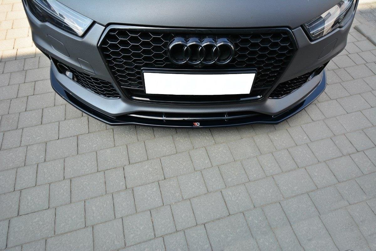 Maxton Design Front Ansatz V.1 für Audi RS7 Facelift schwarz Hochglanz Maxton Design Front Ansatz V.1 für Audi RS7 Facelift schwarz Hochglanz
