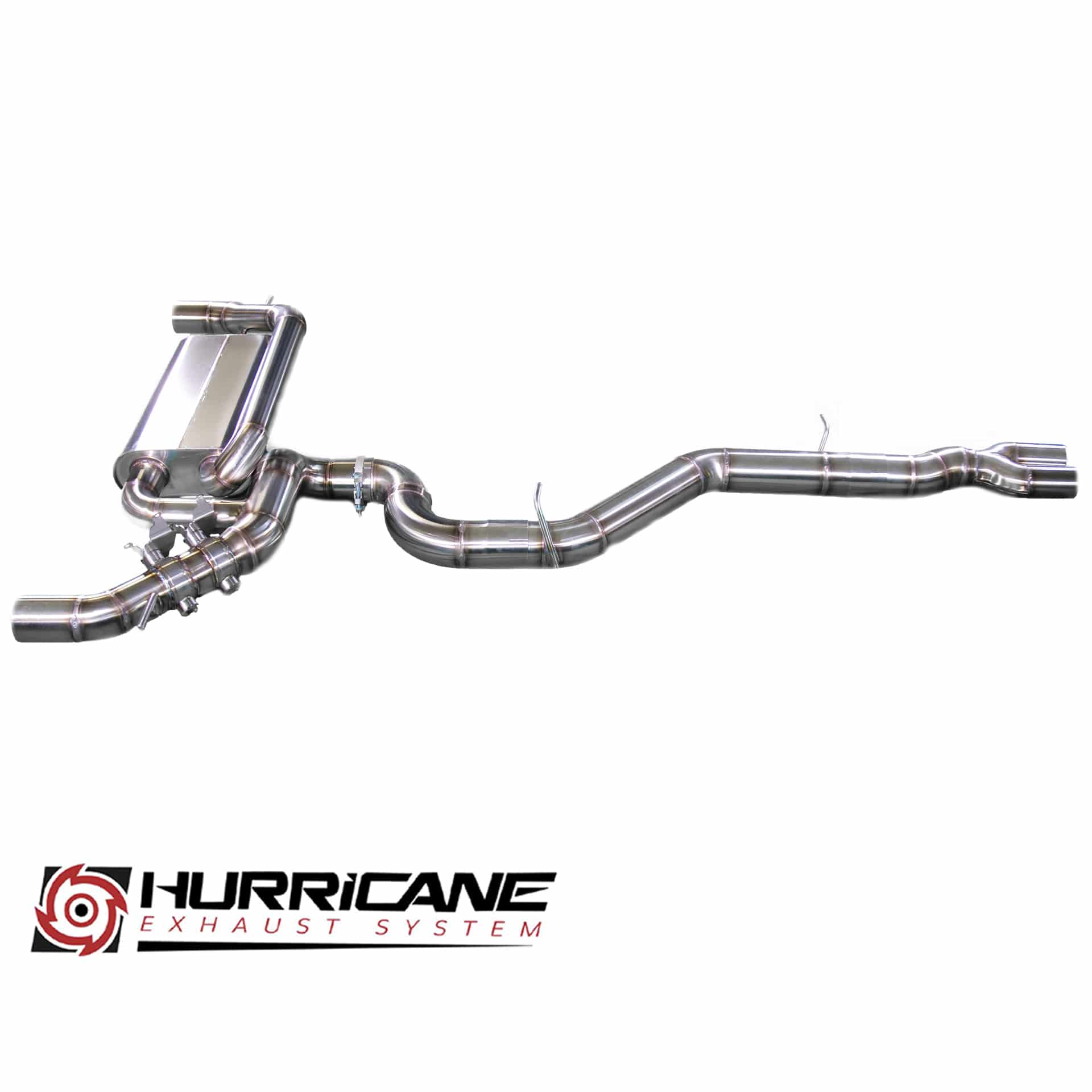 Hurricane 3,5" Auspuffanlage für Audi RS3 8V 400PS FL Sportback non OPF