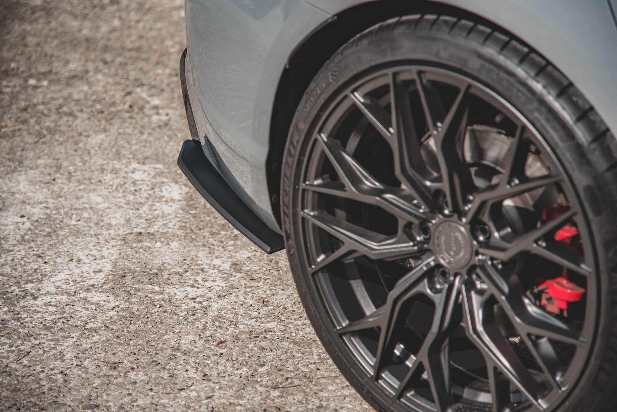 Maxton Design Robuste Racing Heck Ansatz Flaps Diffusor für Audi RS3 8V Sportback