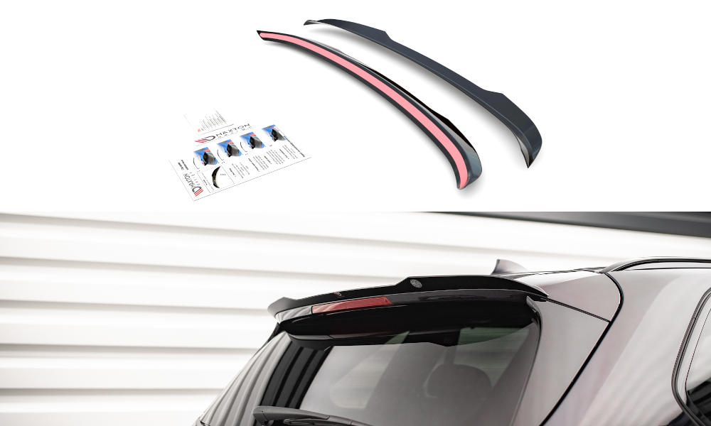 Maxton Design Spoiler CAP für BMW X5 M F85 schwarz Hochglanz