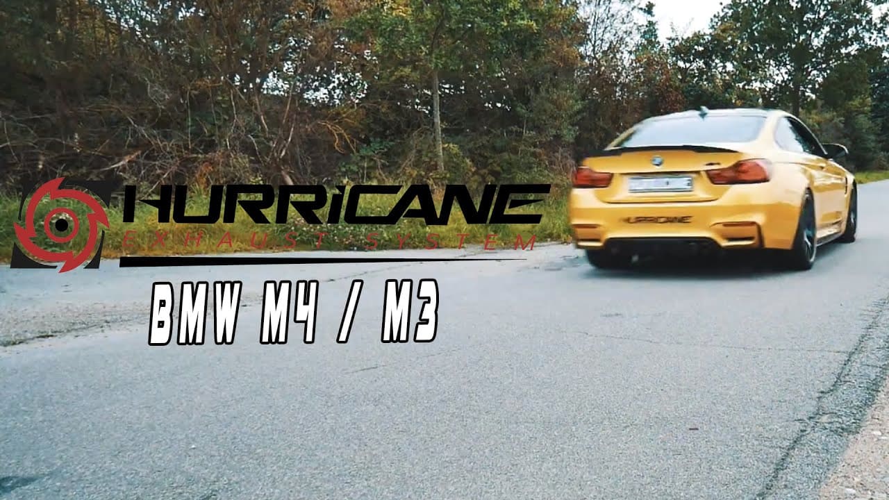 Hurricane 2,76" Auspuffanlage für BMW M4 F82 431PS