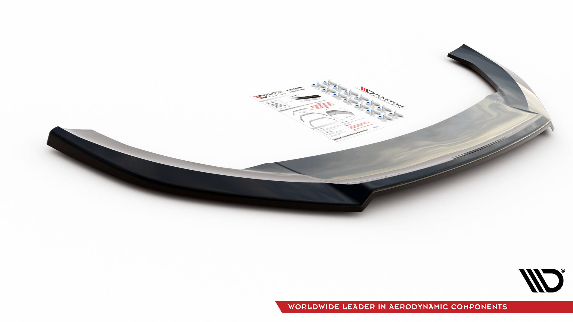 Maxton Design Front Ansatz V.2 für Cupra Leon schwarz Hochglanz