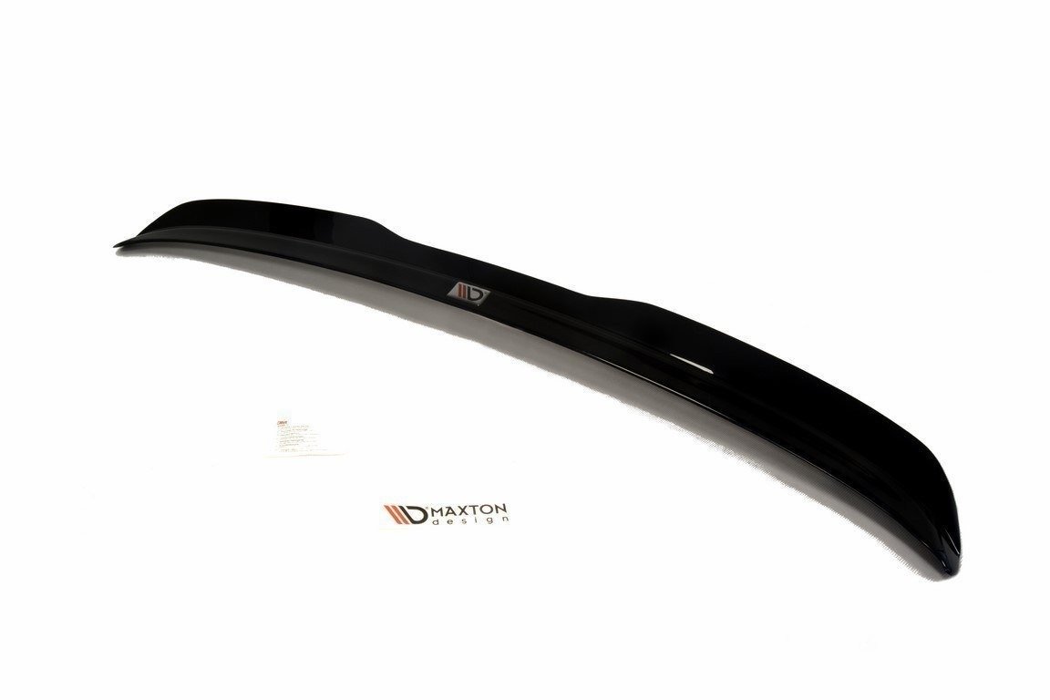 Maxton Design Spoiler CAP V.3 für Volkswagen Golf 7 / 7 Facelift R / R-Line / GTI  schwarz Hochglanz