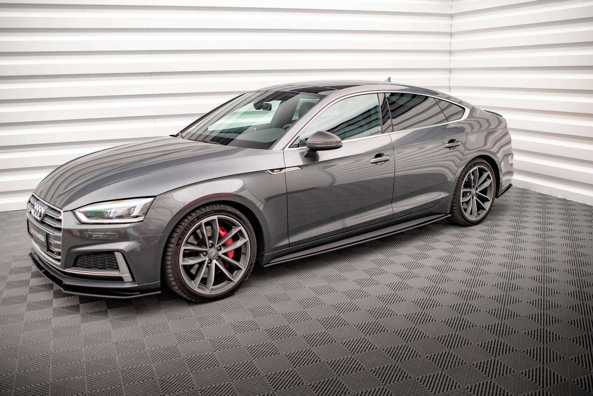 Maxton Design Street Pro Seitenschweller Ansatz für Audi A5 S-Line / S5 Sportback F5