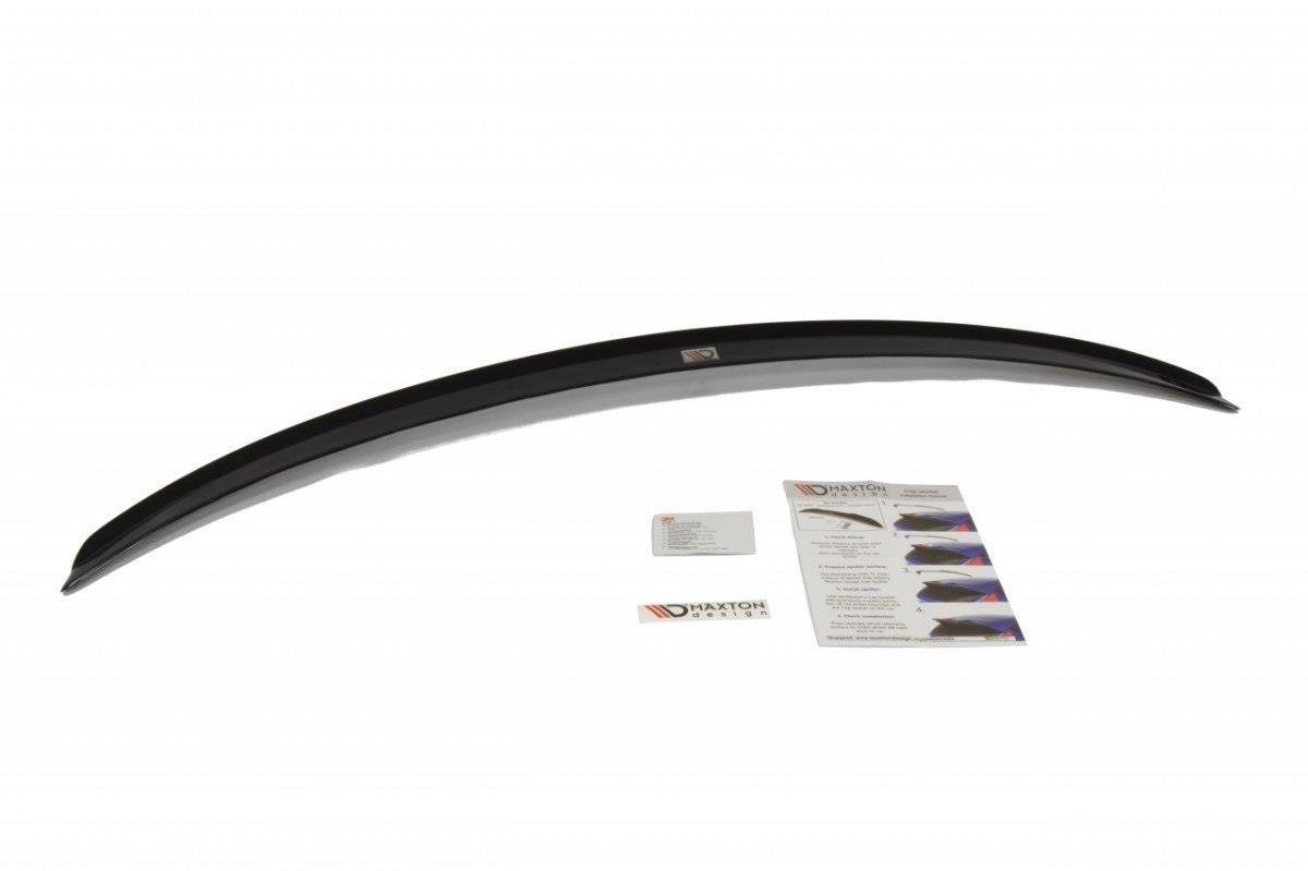 Maxton Design Spoiler CAP für VW Passat CC R36 RLINE schwarz Hochglanz