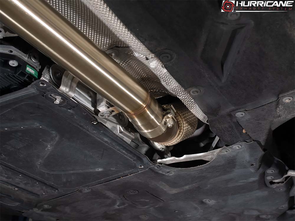 Hurricane 3,15" Auspuffanlage für BMW F20 F21 M140i 340PS Hurricane 3,15" Auspuffanlage für BMW F20 F21 M140i 340PS