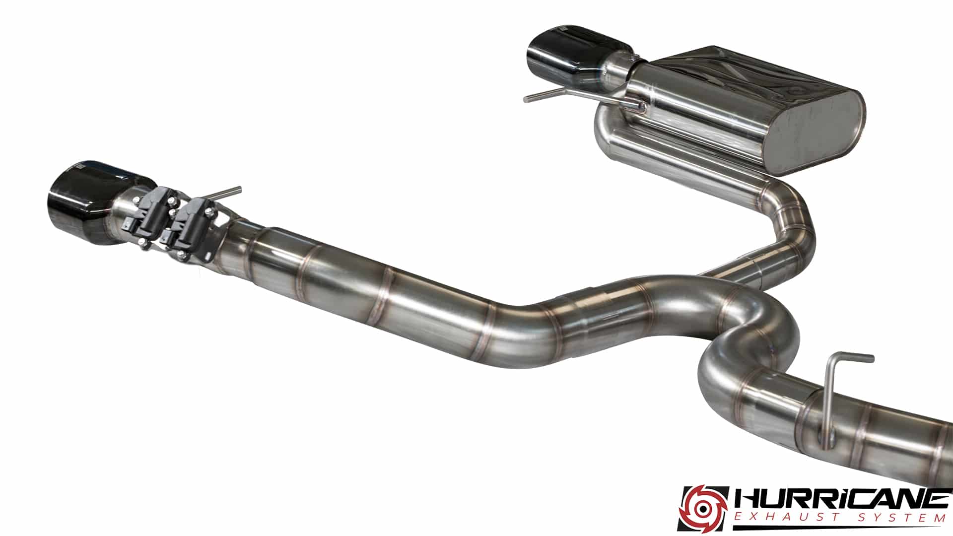 Hurricane 3,5" Auspuffanlage für Seat Leon Cupra ST 300 AWD OPF 5F V2 Hurricane 3,5" Auspuffanlage für Seat Leon Cupra ST 300 AWD OPF 5F V2