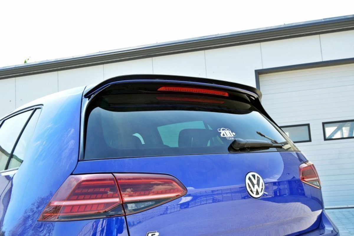 Maxton Design Heck Spoiler Aufsatz Abrisskante V.1 für VW Golf 7 R/ R-Line/ GTI + FL