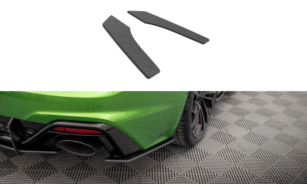 Maxton Design Street Pro Heck Ansatz Flaps Diffusor für Audi RS5 F5 Facelift