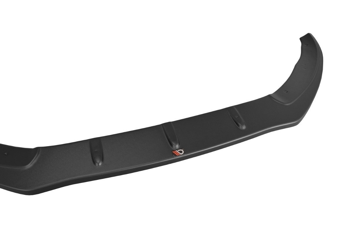 Maxton Design Front Ansatz für AUDI RS5 8T schwarz Hochglanz