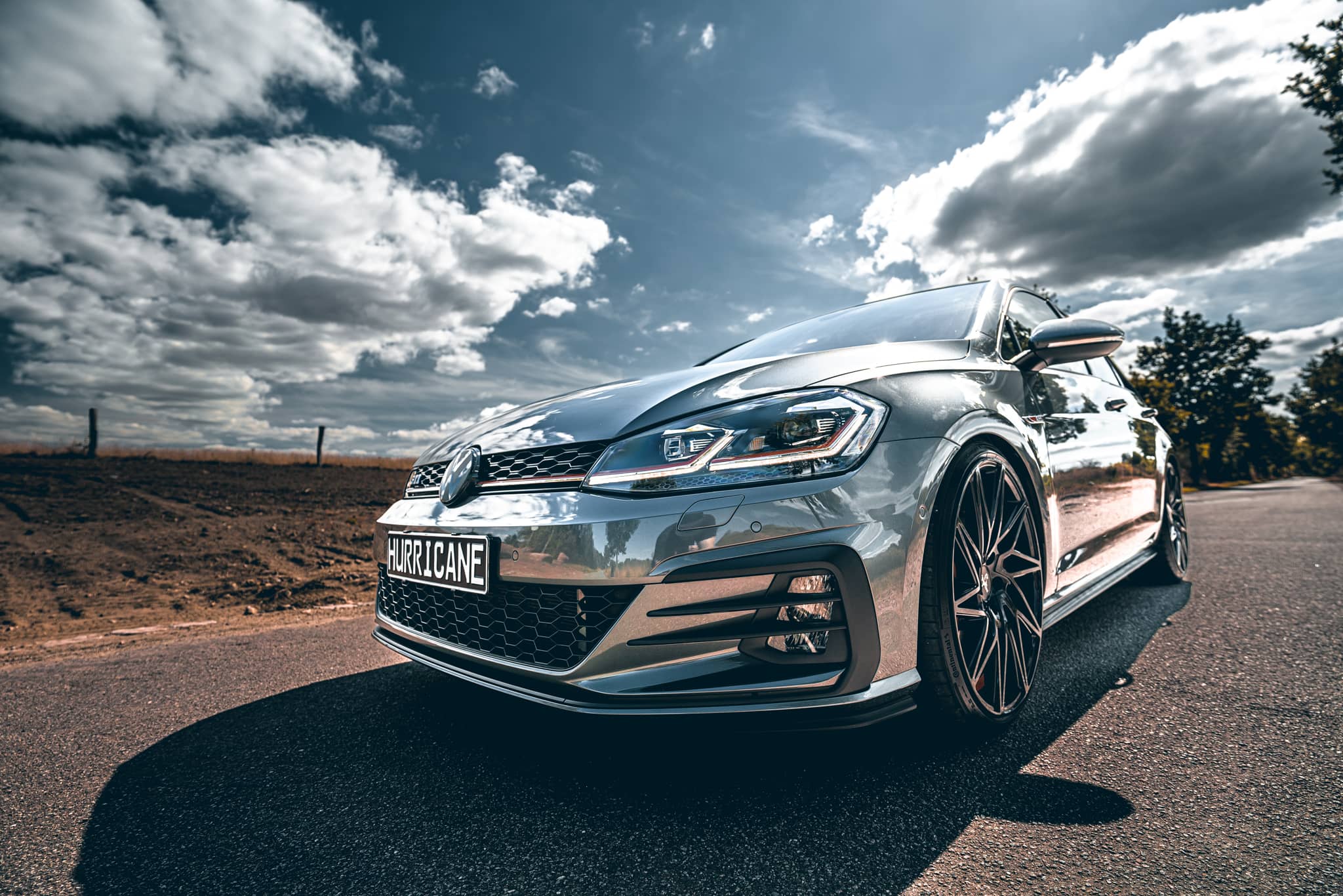 Hurricane 3,5" Auspuffanlage für VW Golf GTI 7.5 Performance OPF V2 Hurricane 3,5" Auspuffanlage für VW Golf GTI 7.5 Performance OPF V2