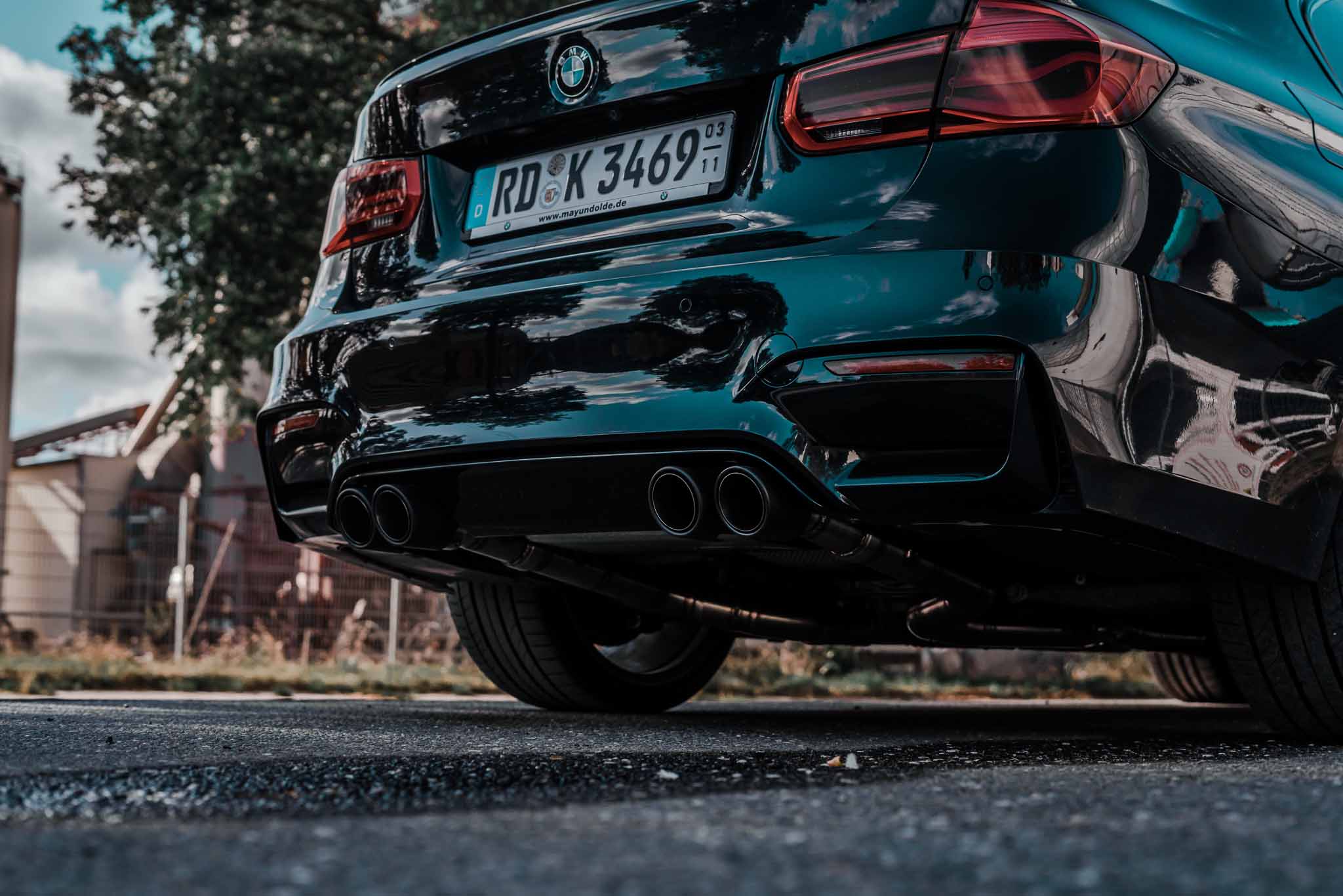 Hurricane 2,76" Auspuffanlage für BMW M3 F80 431PS Hurricane 2,76" Auspuffanlage für BMW M3 F80 431PS