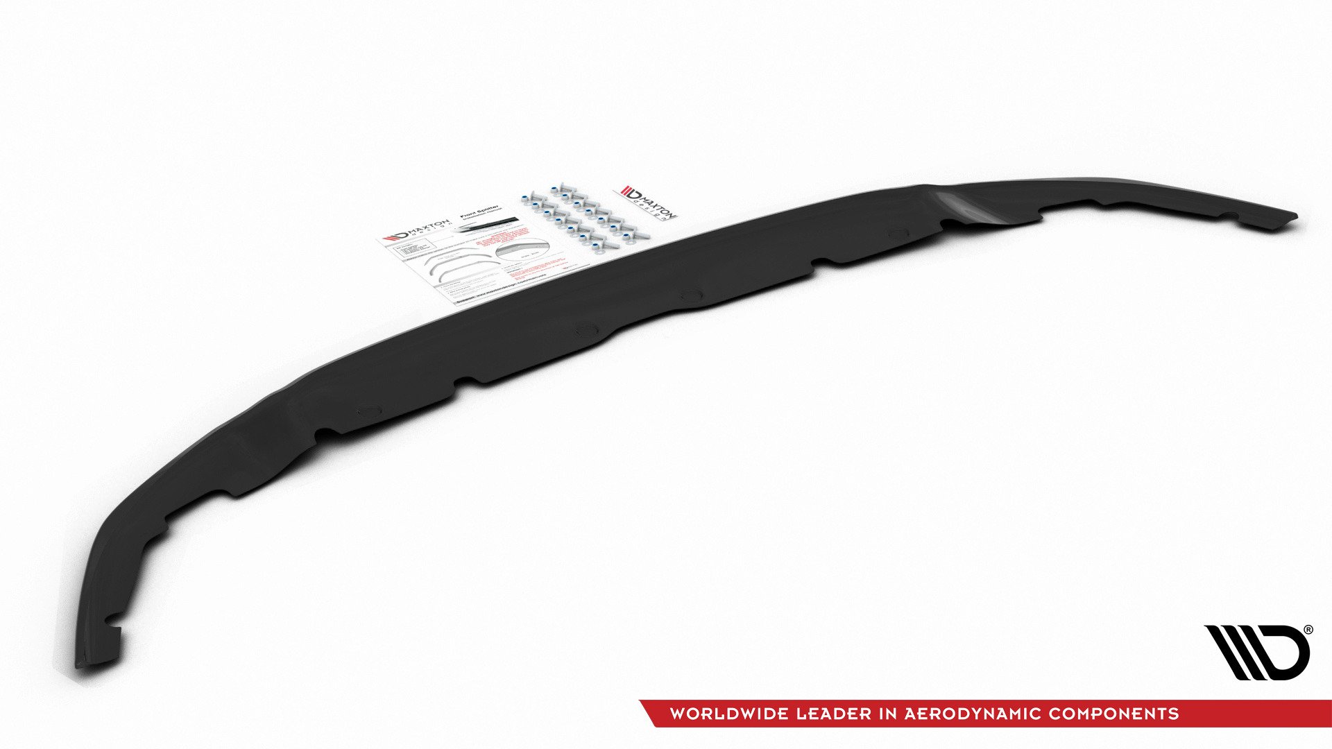Maxton Design Front Ansatz V.4 für BMW 1er F40 M-Paket/ M135i  schwarz Hochglanz
