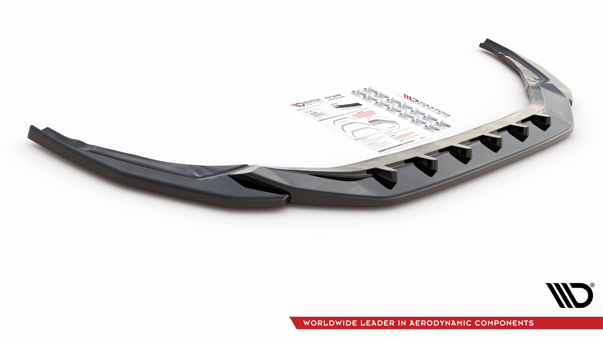 Maxton Cup Spoilerlippe Front Ansatz V.4 für Audi S3 / A3 S-Line 8Y