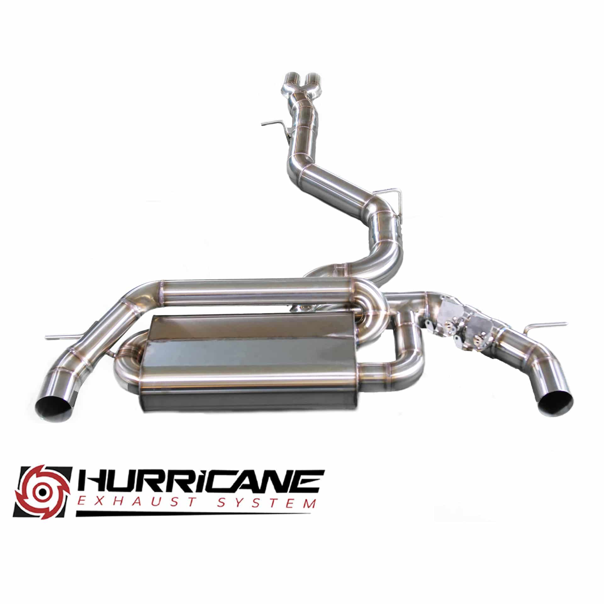 Hurricane 3,5" Auspuffanlage für Audi RS3 8V 400PS FL Sportback OPF Hurricane 3,5" Auspuffanlage für Audi RS3 8V 400PS FL Sportback OPF