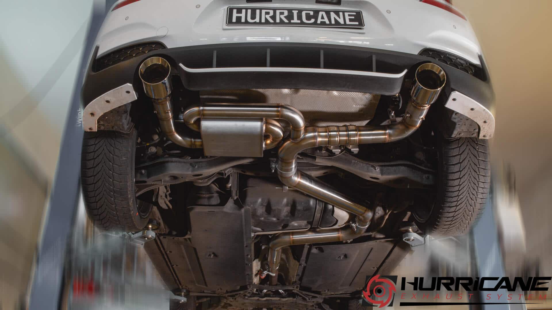 Hurricane 3,5" Auspuffanlage für Hyundai i30 N OPF, Performance OPF, Project C OPF 250-275PS V2