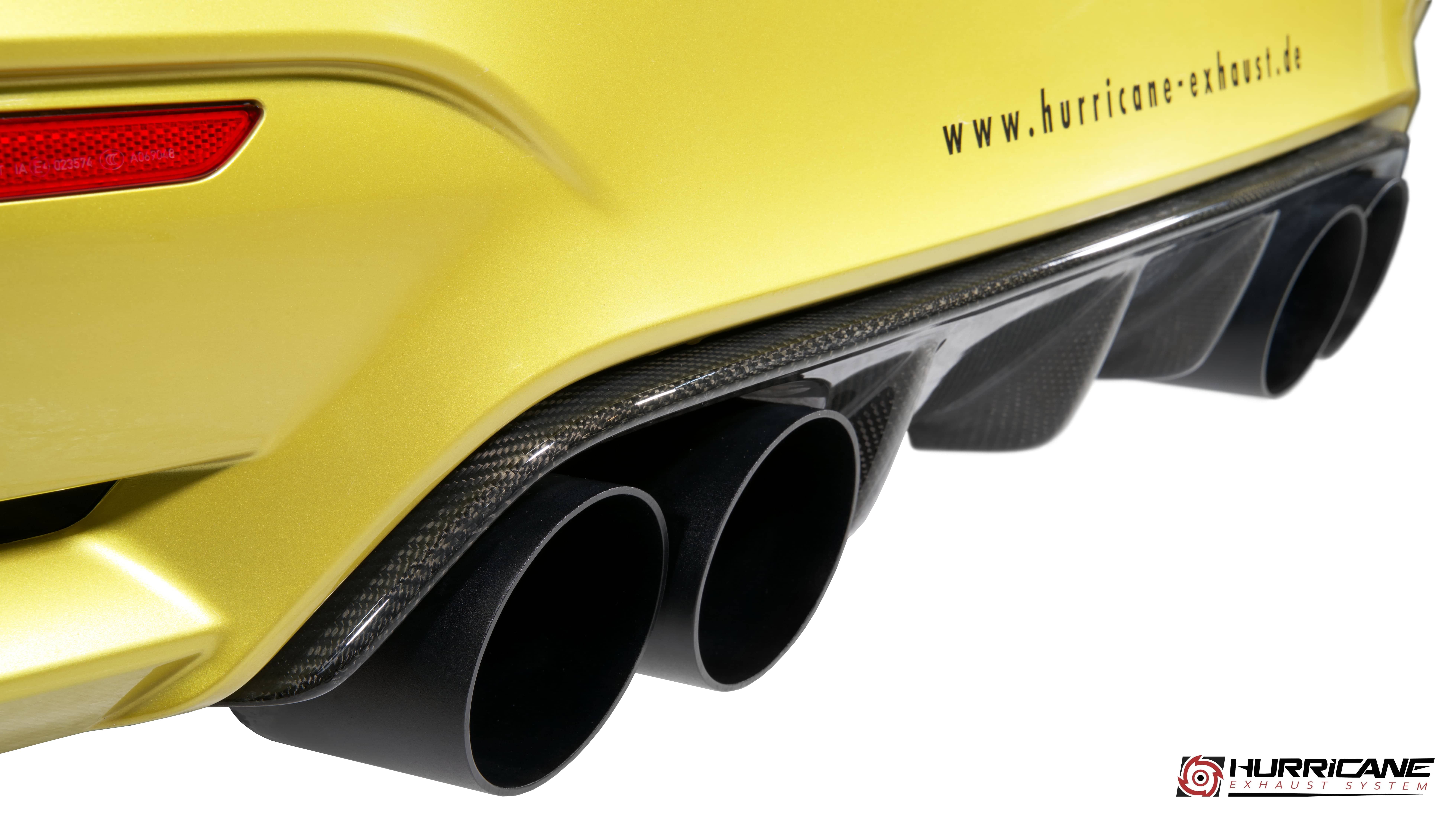 Hurricane 3,5" Straight Pipe Auspuffanlage für BMW M3 F80 431PS