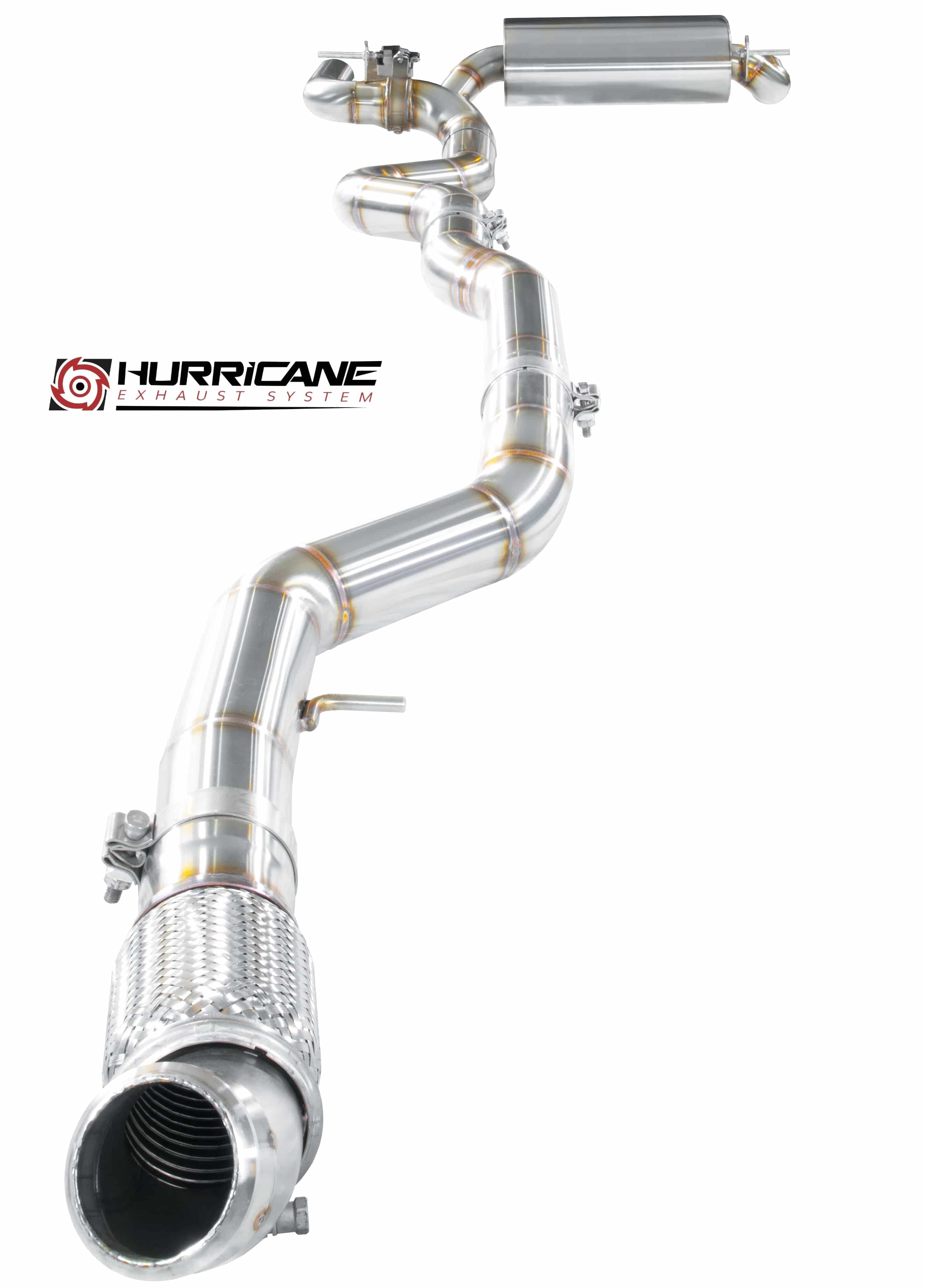 Hurricane 3,5" Auspuffanlage für BMW M235i F22 (+ F23) Coupé / Cabriolet 326PS Hurricane 3,5" Auspuffanlage für BMW M235i F22 (+ F23) Coupé / Cabriolet 326PS