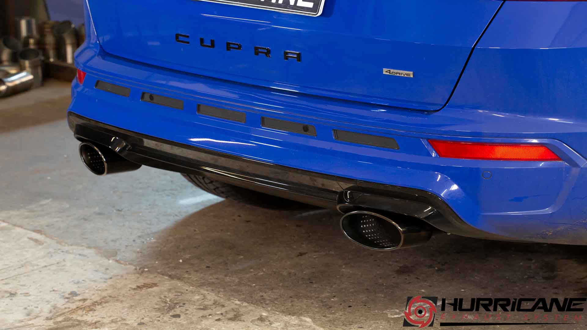 Hurricane 3,5" Auspuffanlage für Cupra Ateca AWD 300PS OPF