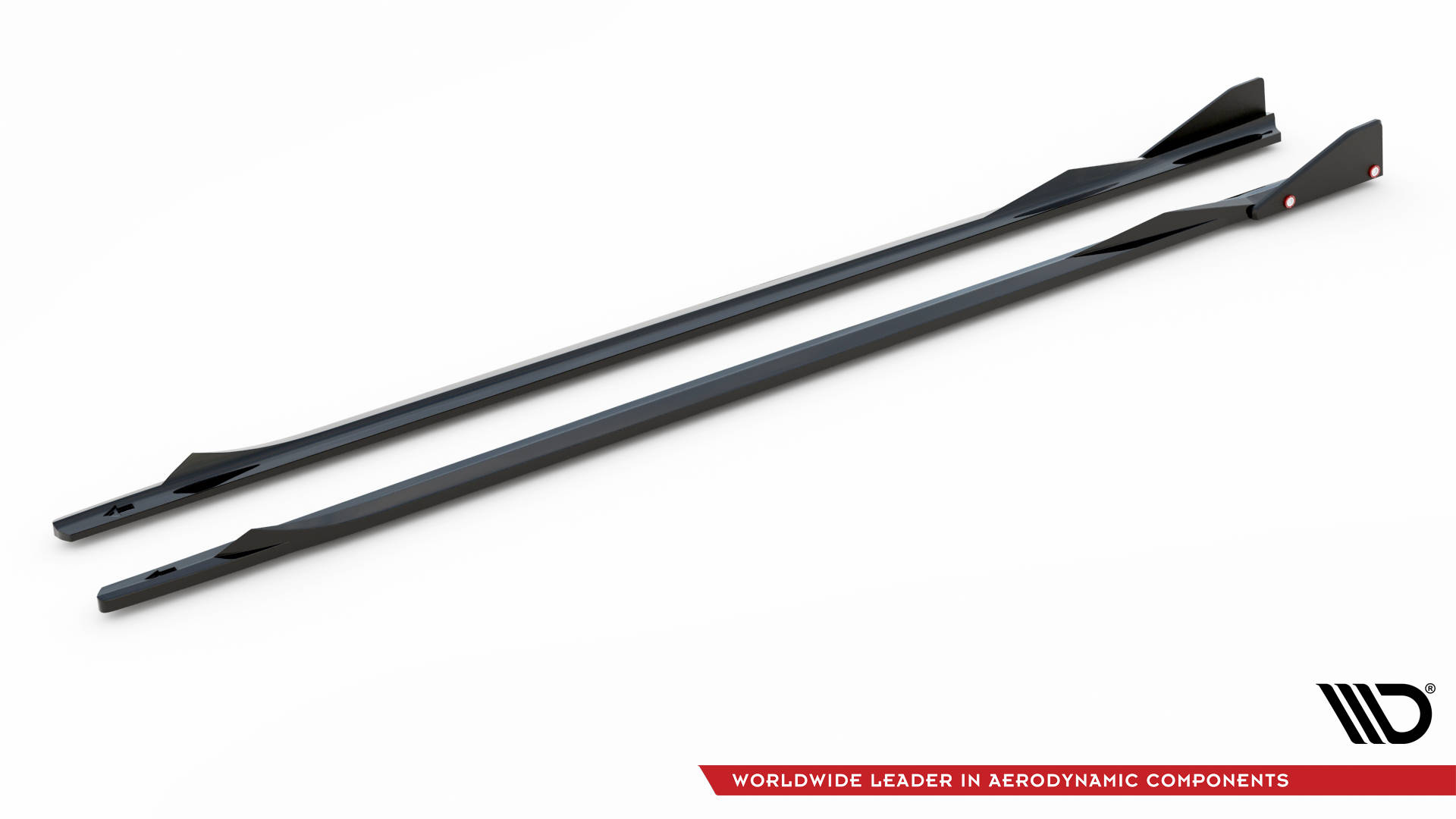 Maxton Design Seitenschweller Ansatz für V.2 für + Flaps BMW 2 Coupe M-Paket / M240i G42