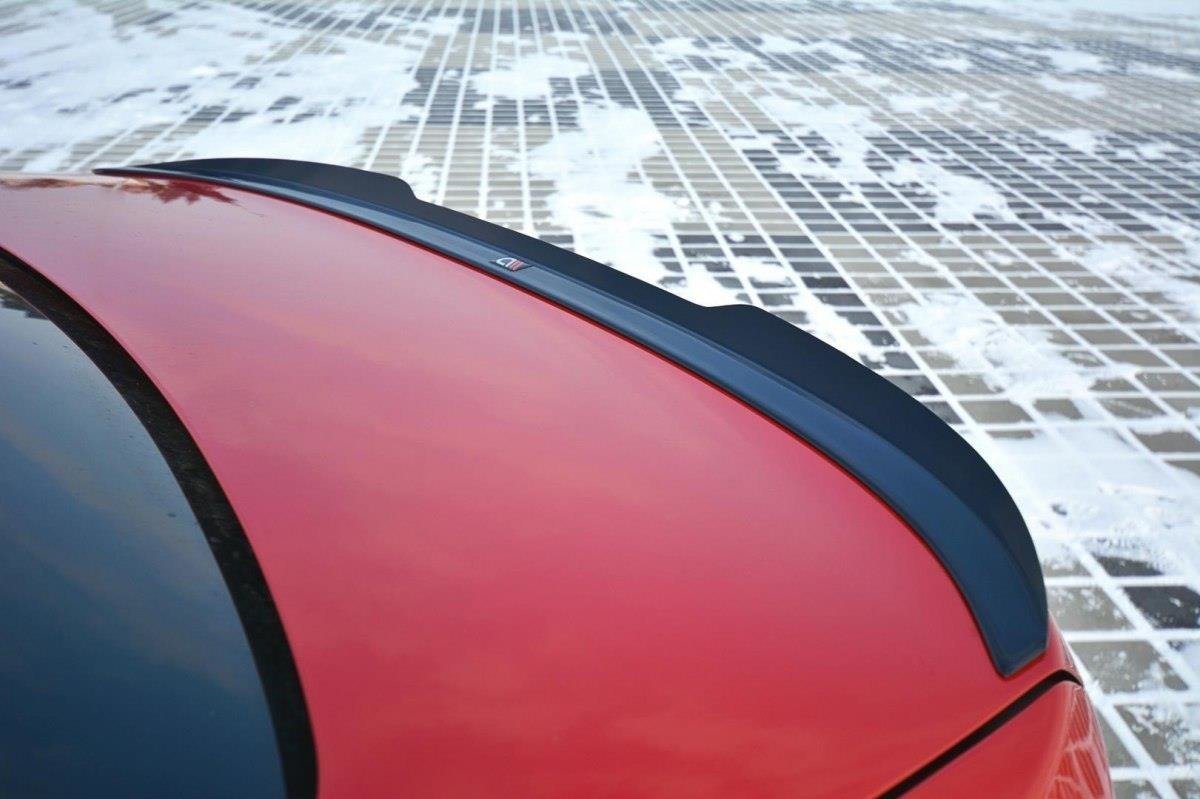 Maxton Design Spoiler CAP für BMW 3er F30 schwarz Hochglanz