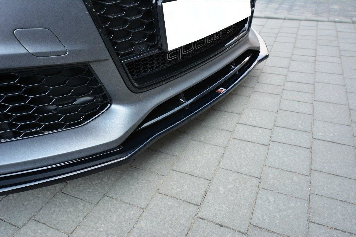 Maxton Design Front Ansatz V.1 für Audi RS7 Facelift schwarz Hochglanz Maxton Design Front Ansatz V.1 für Audi RS7 Facelift schwarz Hochglanz