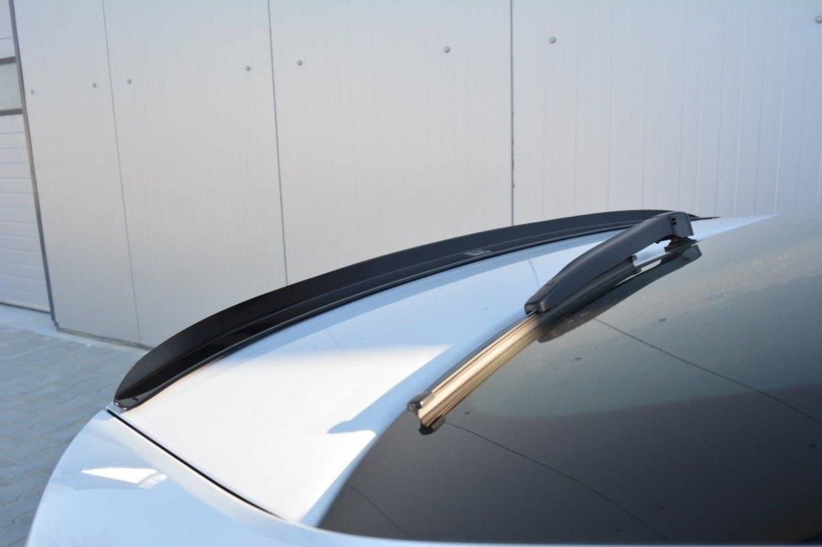 Maxton Design Spoiler CAP V.1 für Skoda Superb Mk3 / Mk3 FL Hatchback schwarz Hochglanz