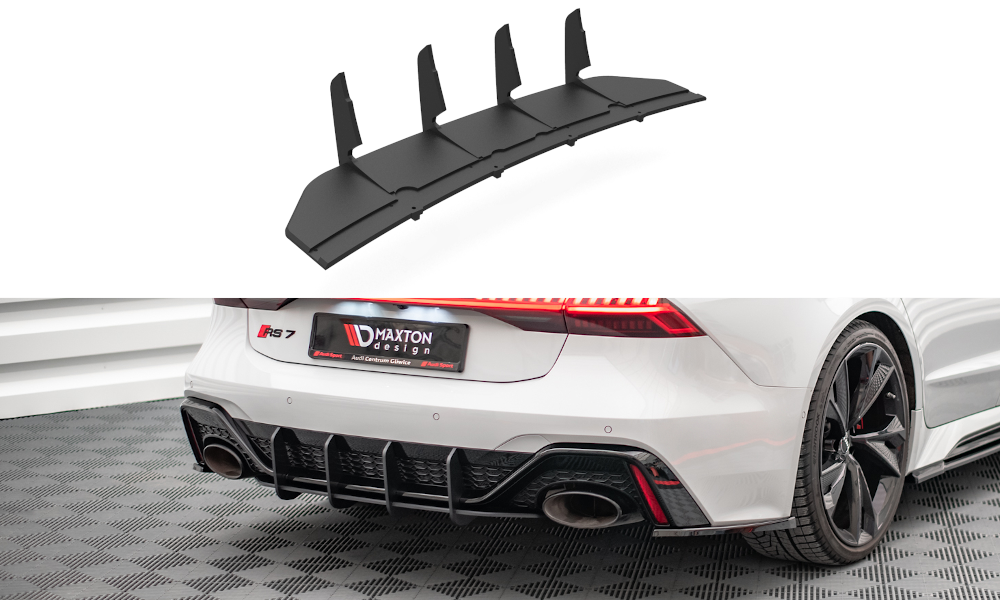 Maxton Design Street Pro Heckschürze für Audi RS7 C8 / RS6 C8