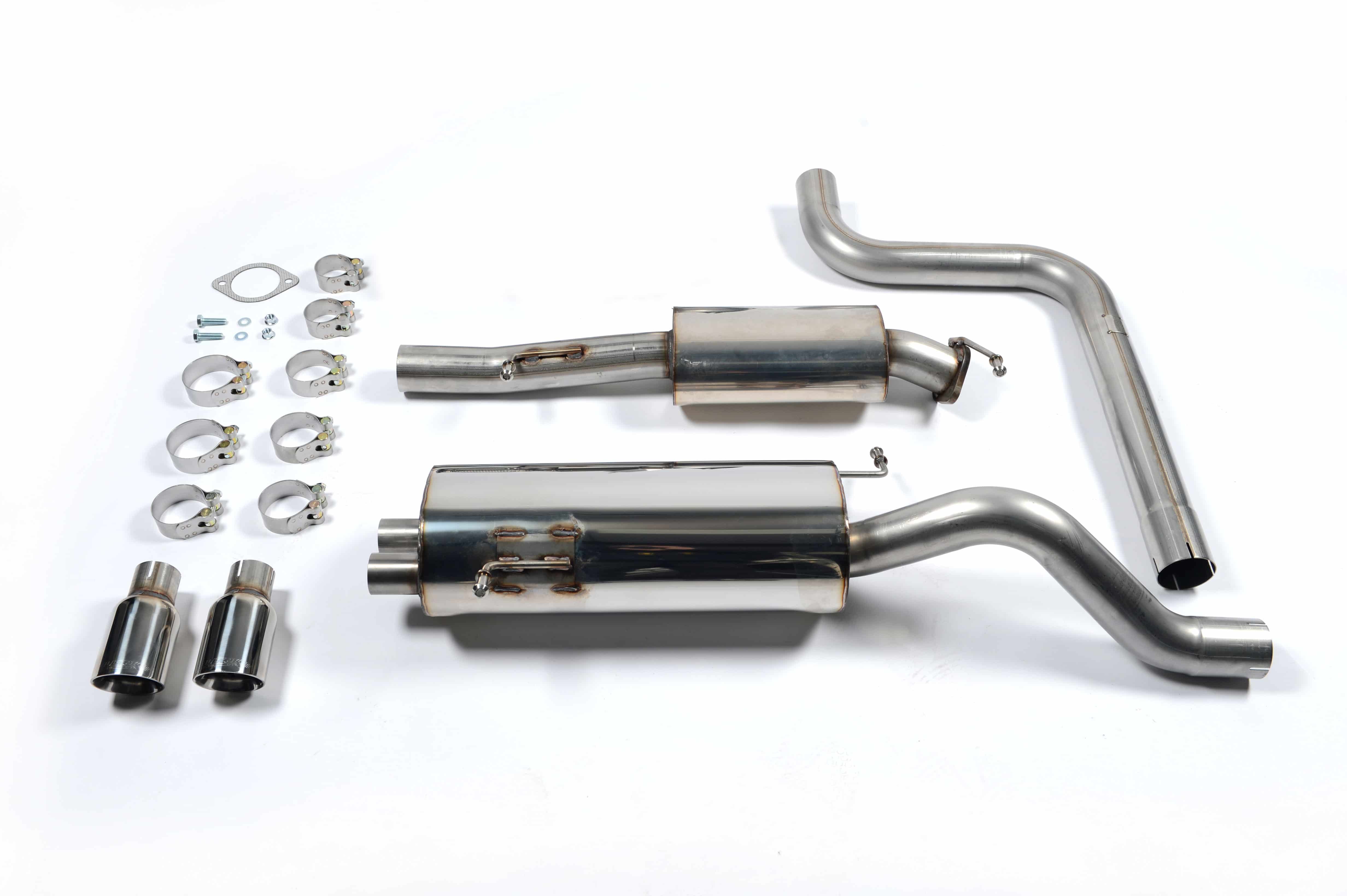 Milltek AGA | Ford Fiesta Mk7/Mk7.5 ST 1.6 litre EcoBoost 182PS & ST200 | Poliert