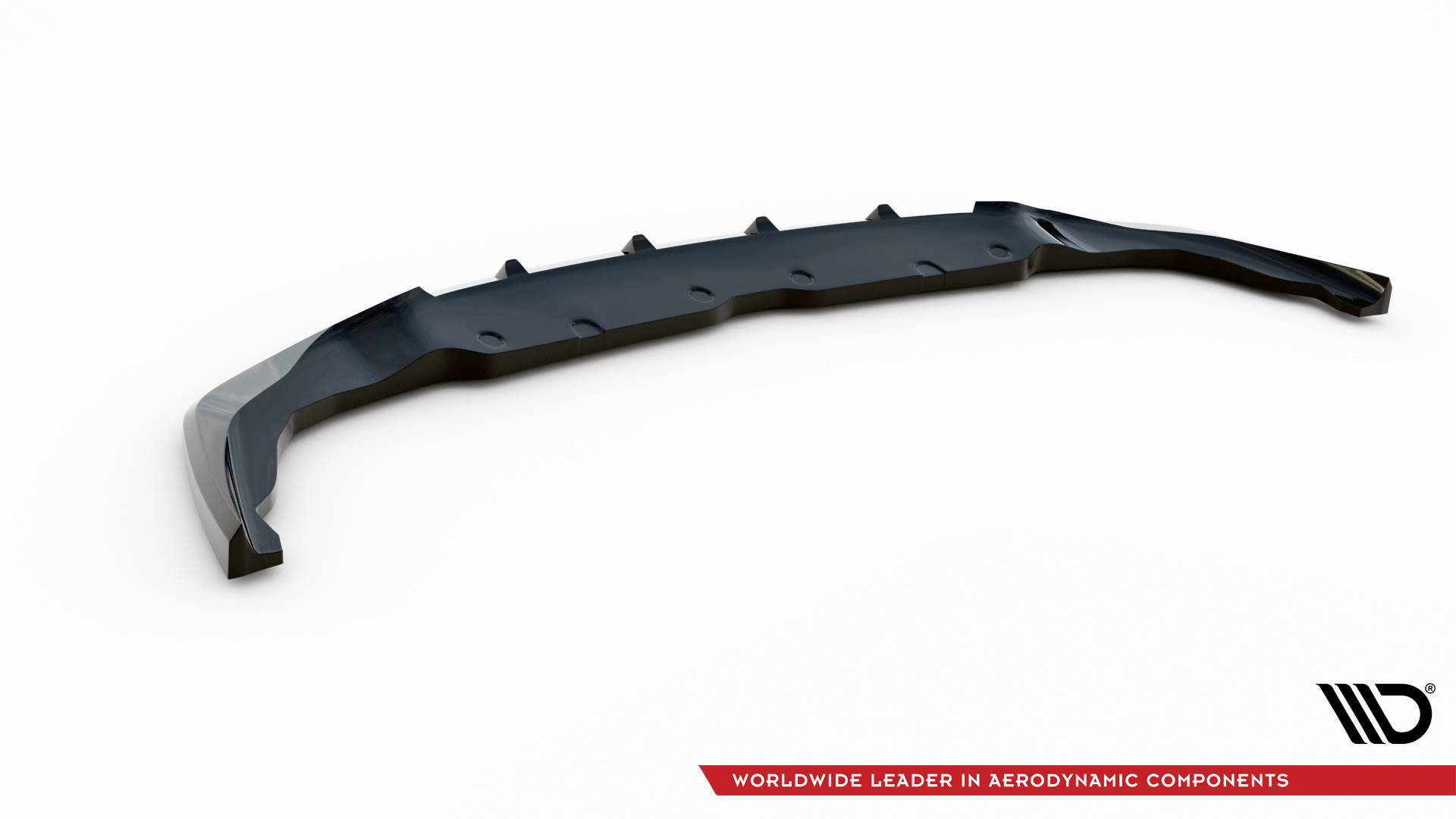 Maxton Design Front Ansatz V.6 für BMW 1er F40 M-Paket / M135i  schwarz Hochglanz
