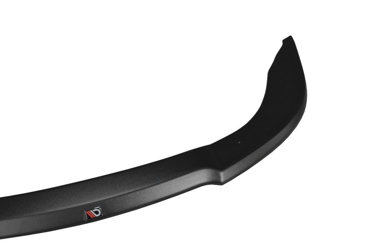 Maxton Design Front Ansatz V.1 für Audi A4 S-Line B6  schwarz Hochglanz