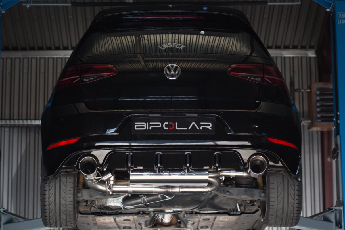 GRAIL Klappenauspuff für VW Golf 7 GTI FL Perf. DLBA