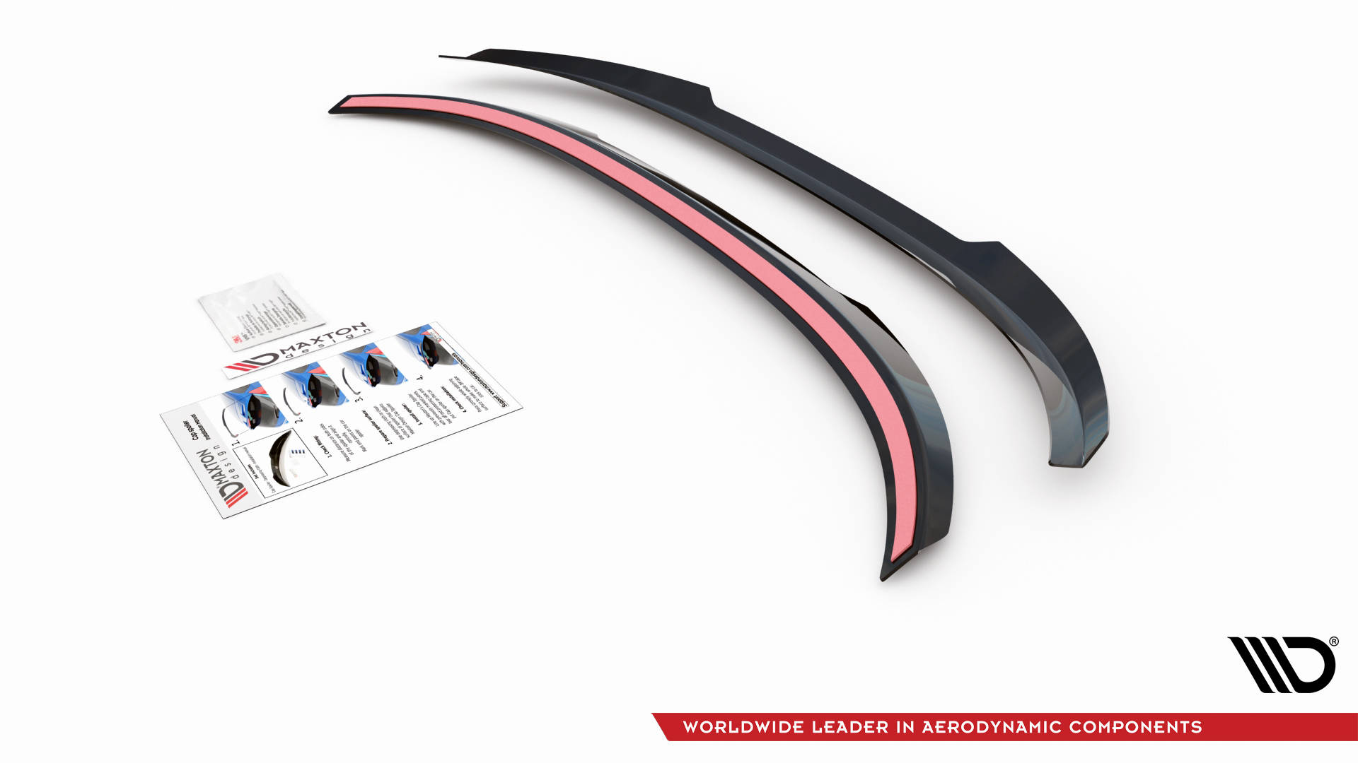 Maxton Design Spoiler CAP für BMW 2 Gran Coupe M-Paket F44 schwarz Hochglanz