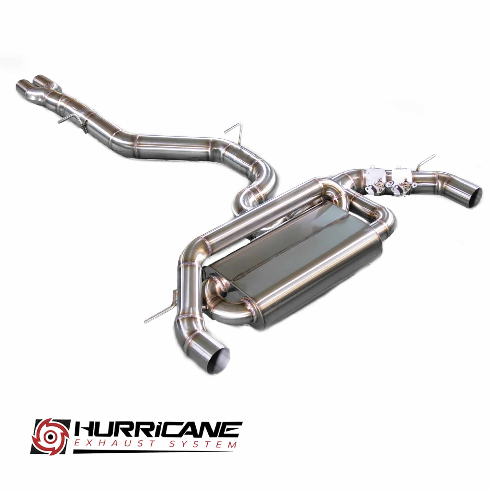 Hurricane 3,5" Auspuffanlage für Audi RS3 8V 400PS FL Sportback OPF Hurricane 3,5" Auspuffanlage für Audi RS3 8V 400PS FL Sportback OPF