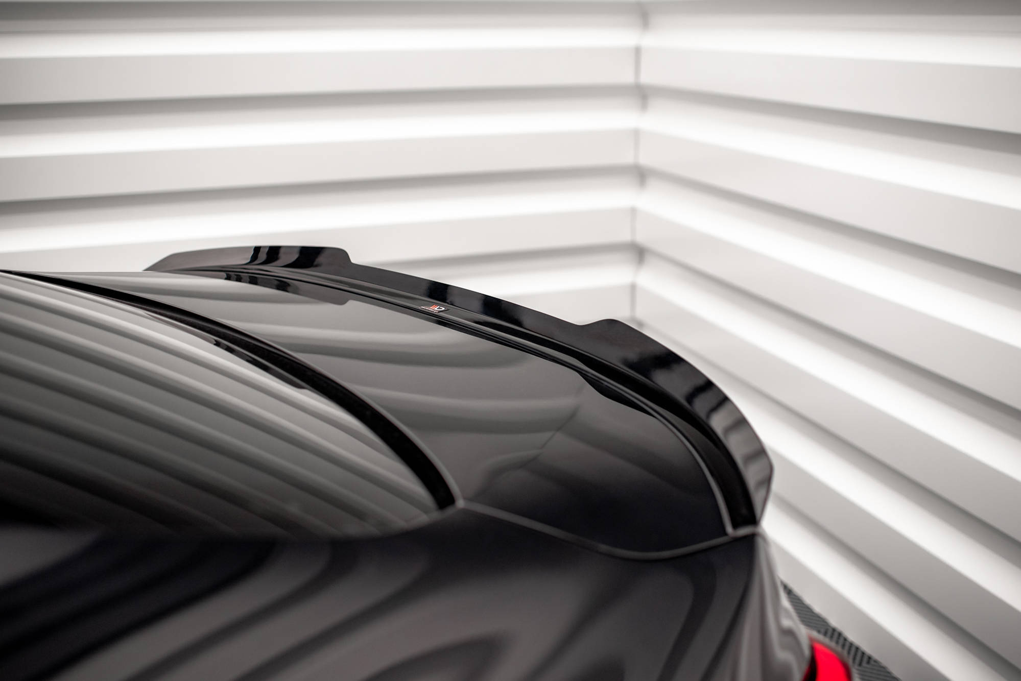 Maxton Design Spoiler CAP für BMW 2 Gran Coupe M-Paket F44 schwarz Hochglanz