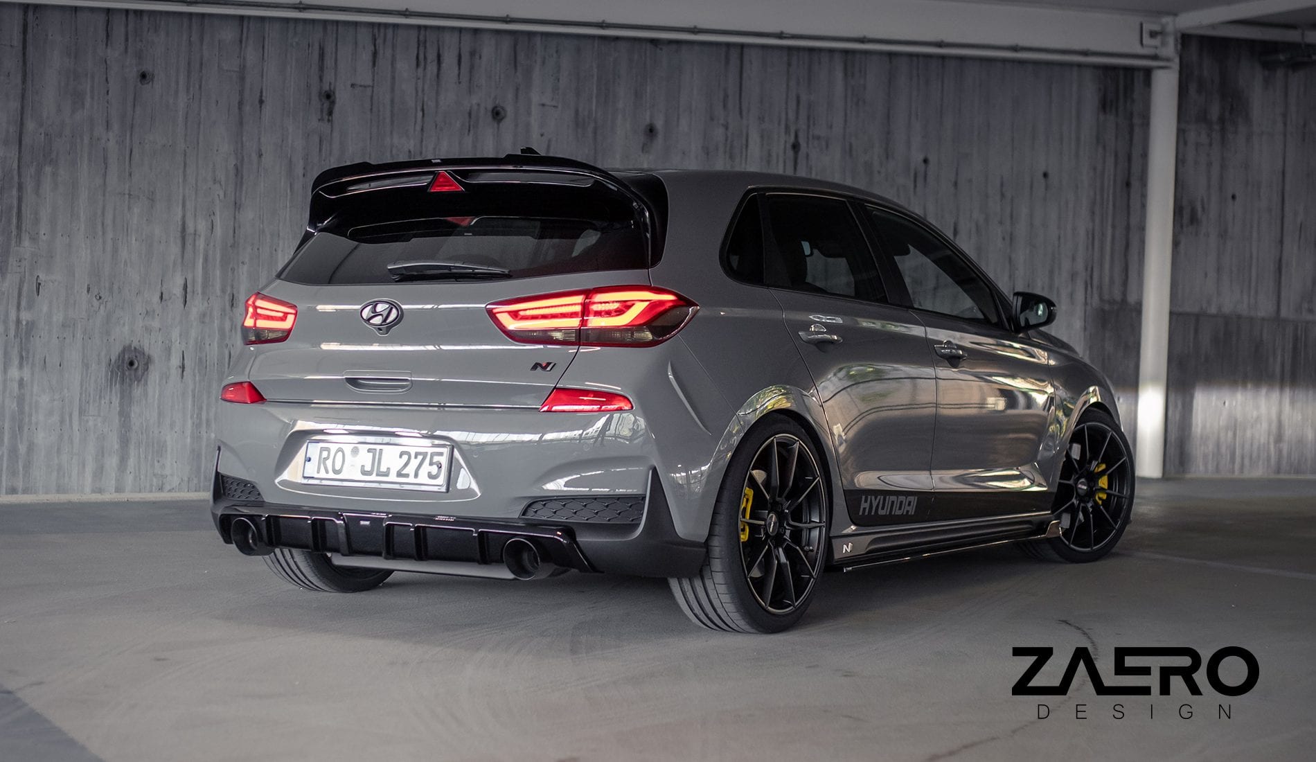 Zaero Design EVO-1 DIFFUSOR FÜR HYUNDAI I30N HATCHBACK