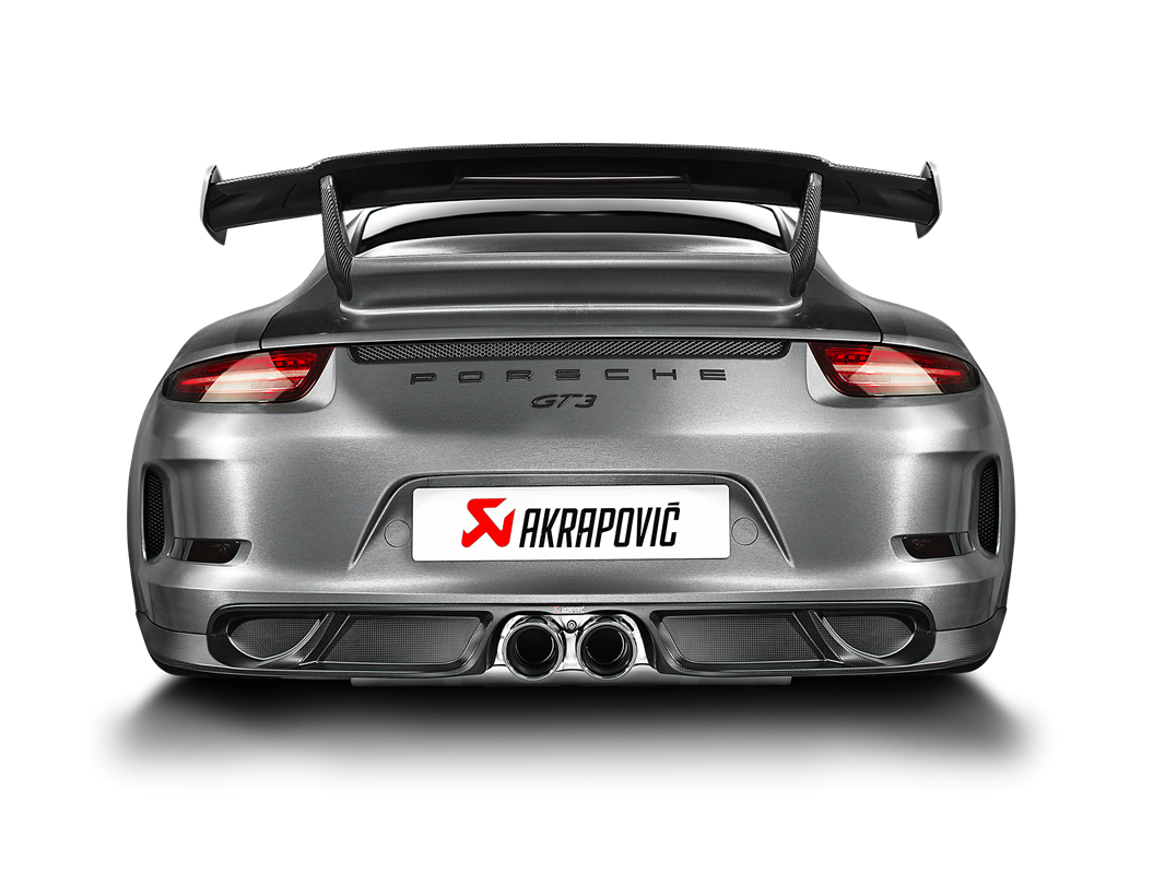 Akrapovic Carbon Heckdiffusor für Porsche 911 GT3 (991) 2017