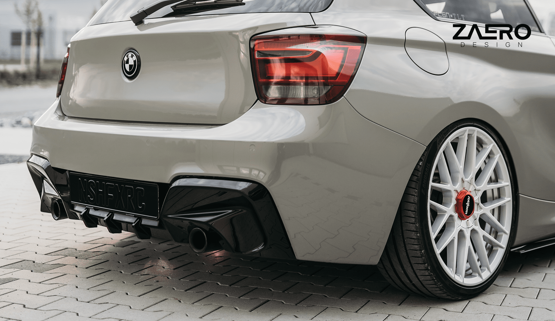 Zaero Design EVO-1 DIFFUSOR FÜR BMW 1ER F20 | F21 – M135I (PRE-LCI – VORFACELIFT)